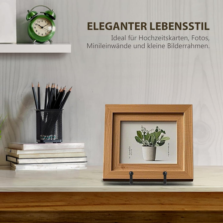 Staffelei Aufsteller Teller Ständer Metall - 4 Stück Tellerständer - Deko Tellerhalter - Dekoteller