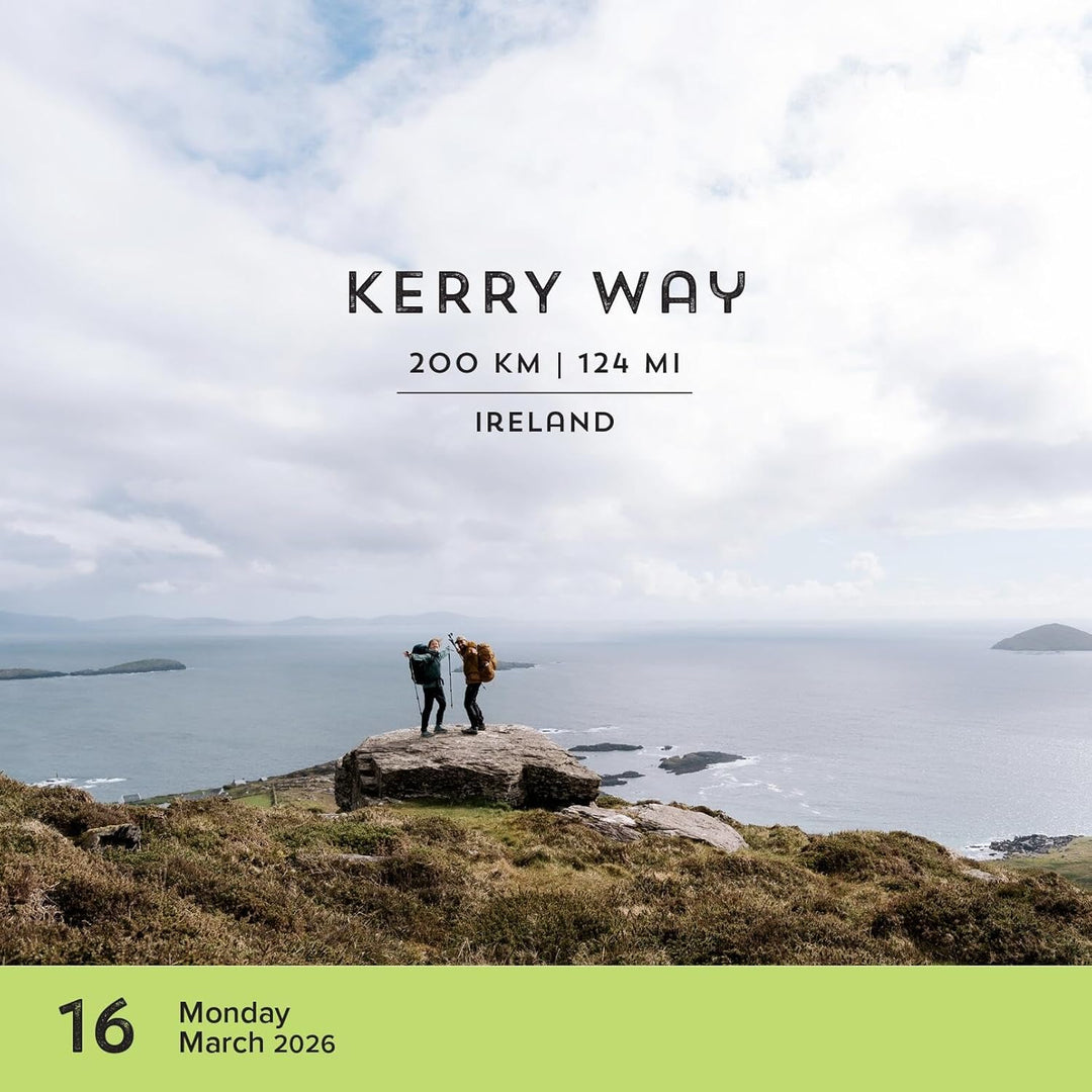 Walks of the World Page-A-Day® Calendar 2026: 25 Epic Treks and Multiday Hikes, Kalender