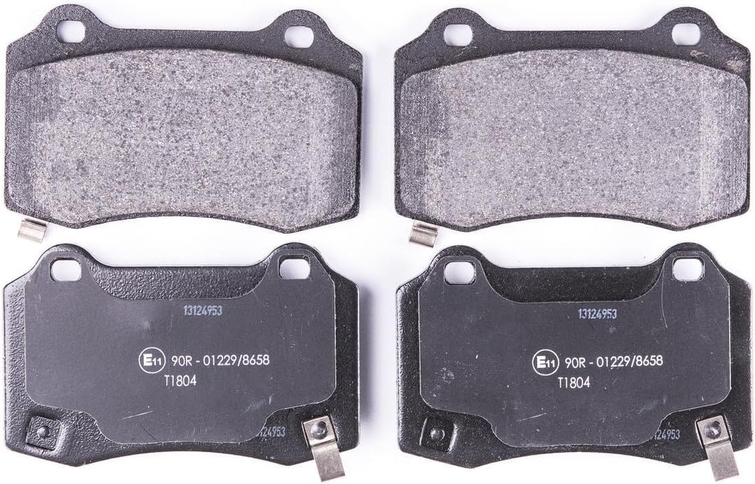 HELLA PAGID 8DB 355 014-211 Bremsbelagsatz - T1804 - Dicke/Stärke: 15.2mm - Bremssystem: Brembo - mi