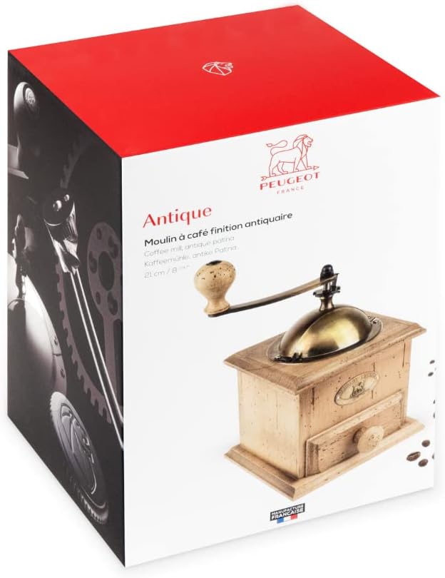 Peugeot,31152,Antique AA8Kaffeemühle, 0,Braun Antik Braun 21