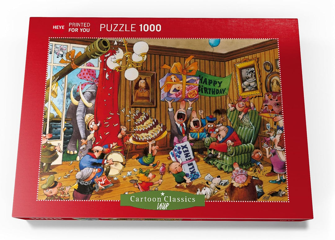 Birthday - Jean-Jacques Loup - Cartoon Classics - Premium 1000 Teile Puzzle - MyPuzzle Sonderkollekt
