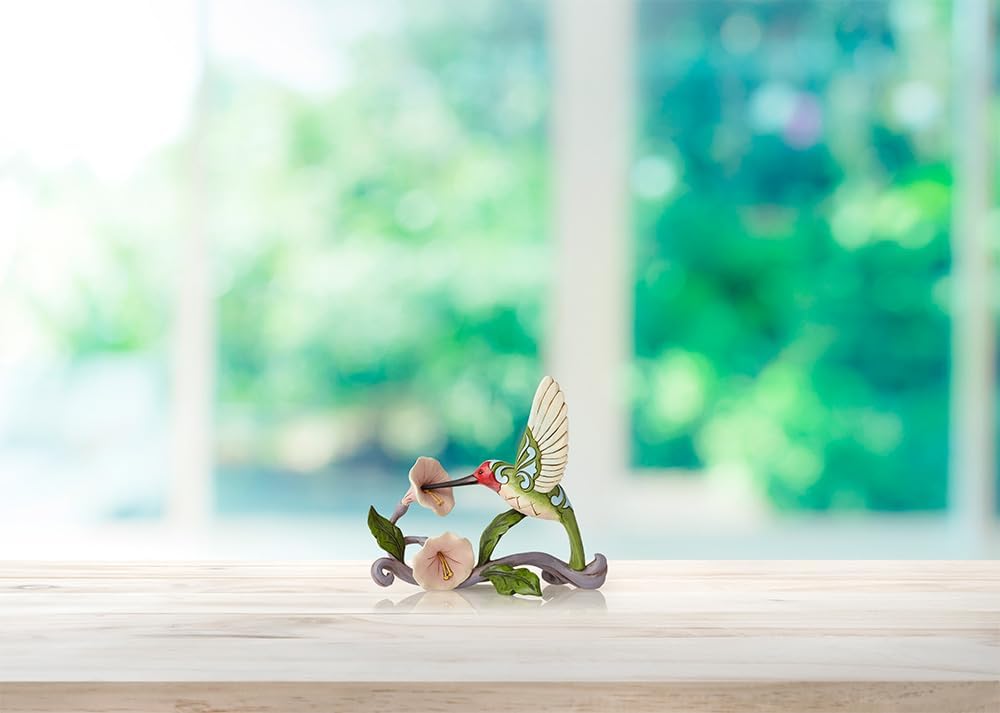 Enesco Jim Shore Heartwood Creek 6008417 Kolibri mit Blume