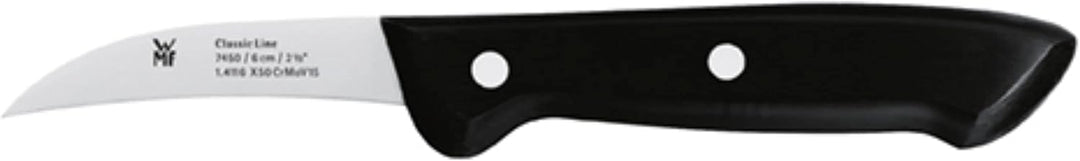 WMF Classic Line Schälmesser 16 cm, Spezialklingenstahl, Kunststoffgriff, Klinge 6 cm Single, Single