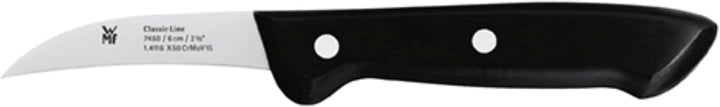 WMF Classic Line Schälmesser 16 cm, Spezialklingenstahl, Kunststoffgriff, Klinge 6 cm Single, Single