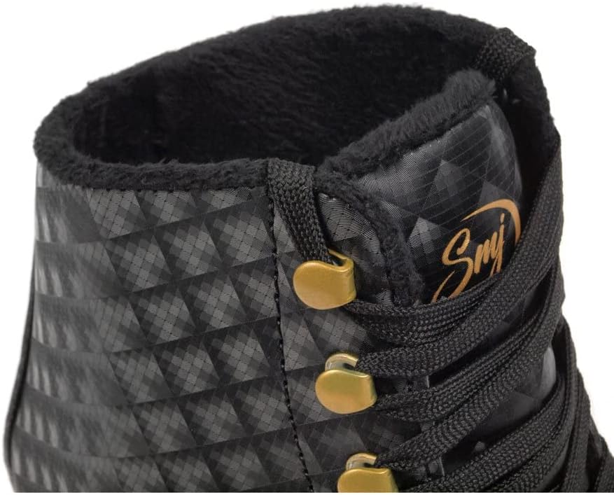 MADIVO SMJ Exclusive Damen Schlittschuhe Eiskunstlauf Eislaufschuhe Klassische Eislauf Schwarz | Grö