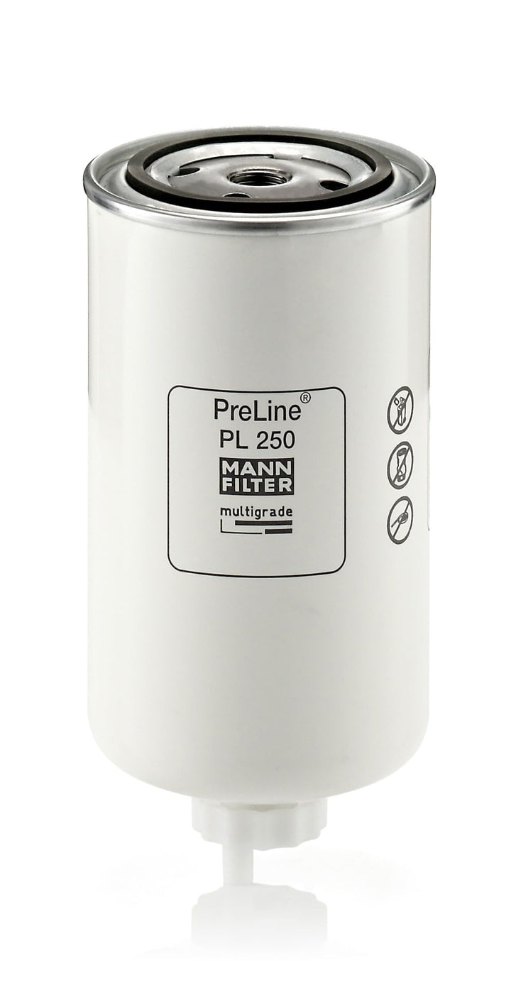 MANN-FILTER PL 250 Kraftstofffilter – Für Nutzfahrzeug