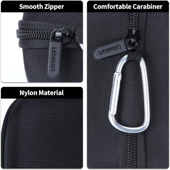 Hart Schutz Hülle Etui Tasche für Zoom H2n /H2essential Handy Recorder Schwarz Etui für H2n / H2esse