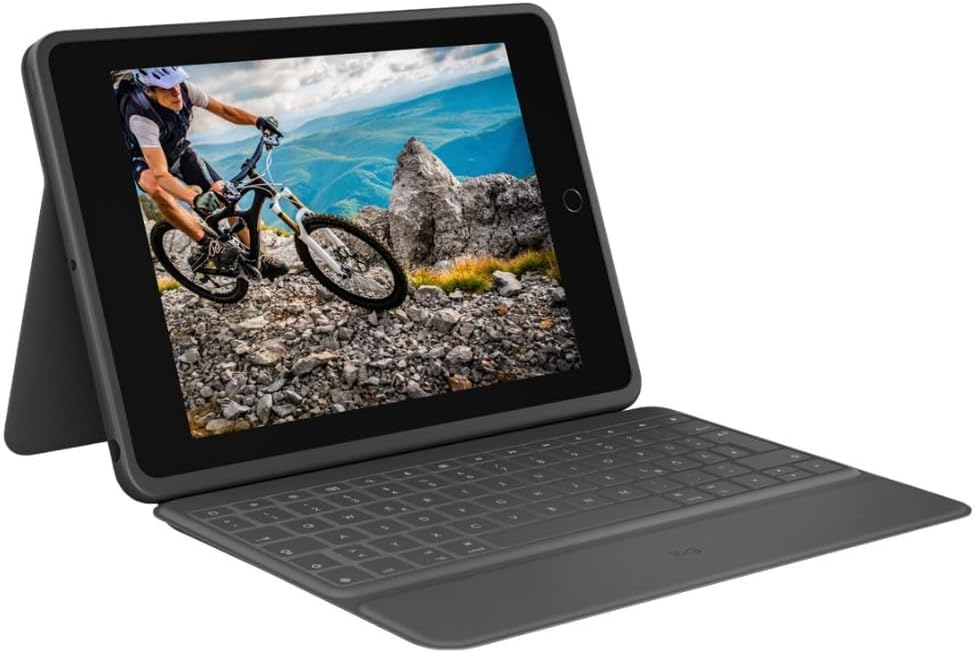 Logitech Rugged Folio für iPad (10. Generation) – Schutzcase mit Smart Connector und strapazierfähig
