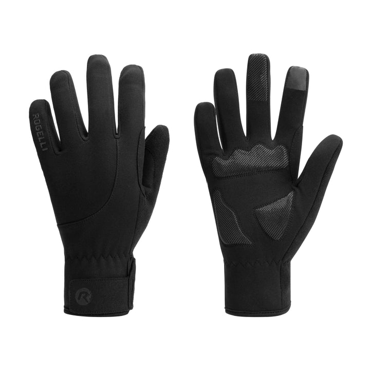 Rogelli Core II Fahrradhandschuhe Damen - Radhandschuhe, Winterhandschuhe - Schwarz XS Schwarz, XS S