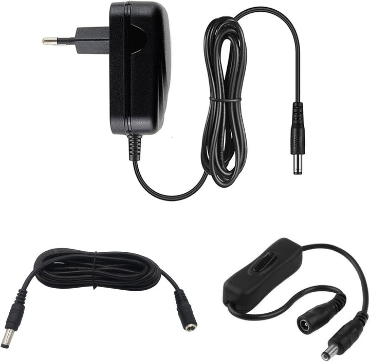 MyVolts 12V EU-Netzteil kompatibel mit Roberts iStream 3 Smart Radio - mit Verlängerungskabel und In