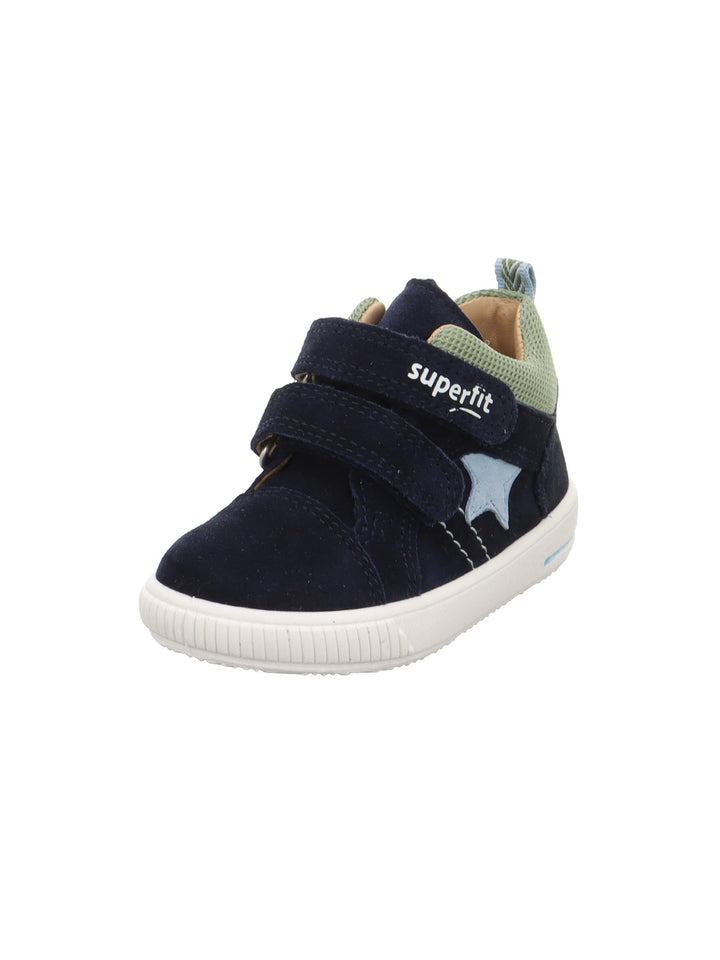 Superfit Mädchen Moppy Lauflernschuhe 19 EU Blau Hellgrün 8030, 19 EU Blau Hellgrün 8030