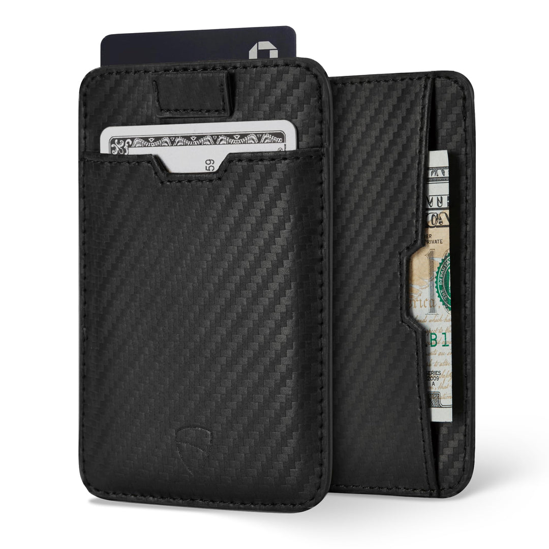 Vaultskin Chelsea Ultra-Slim Leder-Geldbörse für die Vordertasche - RFID-Blockierung für Männer mit