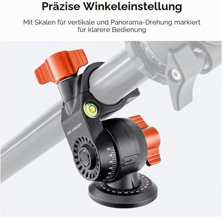 K&F Concept Mittelsaeule Auslegearm Kameraauslegearm 30cm mit Spigot 1/4 Zoll u. 3/8 Zoll Belastbark