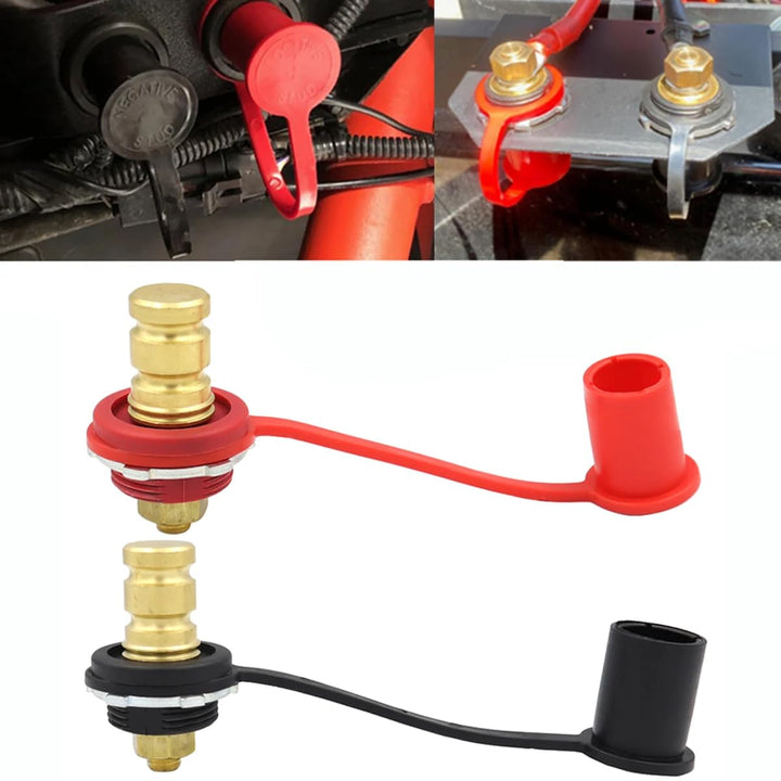 DollaTek 2 Stück 20mm Batterie Ladegerät Stecker Batterie Starthilfe Stecker Überbrückungsklemmen ge