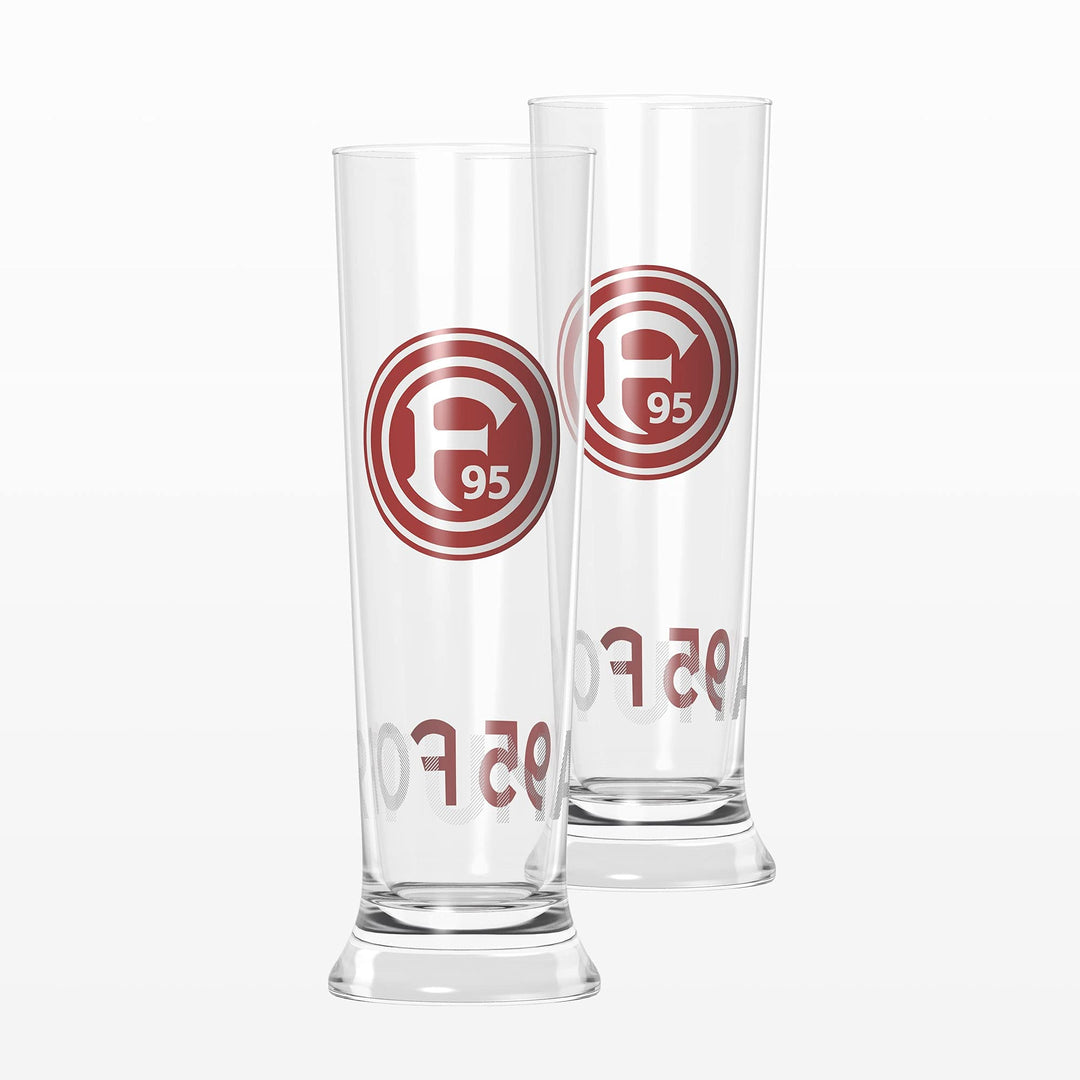 Fortuna D?sseldorf Weizenbierglas 2er-Set
