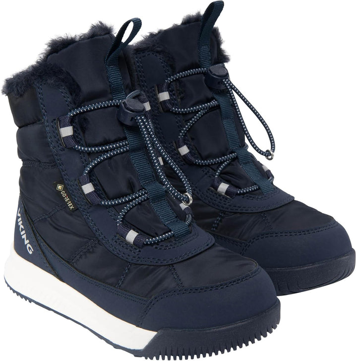Viking Unisex Kinder Aery Warm GTX Sl Snow Boot 30 EU Navy Blue, 30 EU Navy Blue