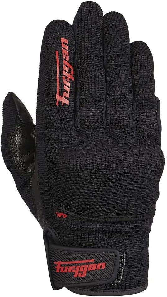 Furygan Damen Jet Lady D3o MOTORRADHANDSCHUHE M EU Schwarz-rot, M EU Schwarz-rot