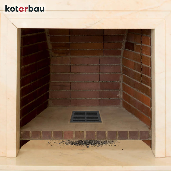 KOTARBAU Kaminrost 21,5 x 15,5 cm Kaminofen Tafelrost Ascherost Rost Ofengitter Kamin Ersatzteile Zu