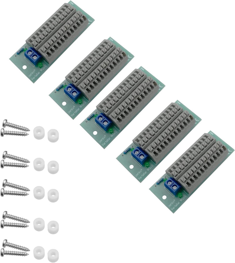 Schürberg Stromverteiler für Modellbau/RC | Gleichstrom & Wechselstrom | Verschiedene Modelle (Feder