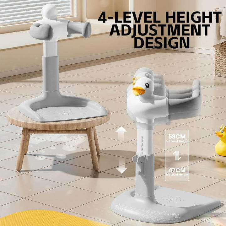 Baby Dusche Ständer – Einstellbarer Baby Shower Stand Support mit AntiRutsch-Basis,Einstellbarer Dus
