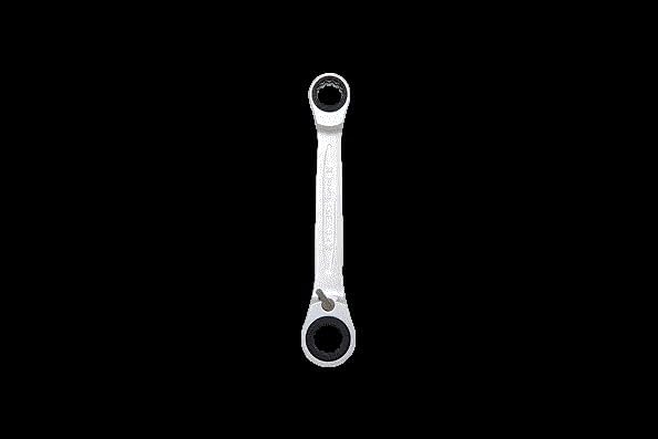 KS Tools 503.4553 4 in 1 GEARplus umschaltbar Doppel-Ratschenringschlüssel, 21x22x24x27mm, 21x22x24x