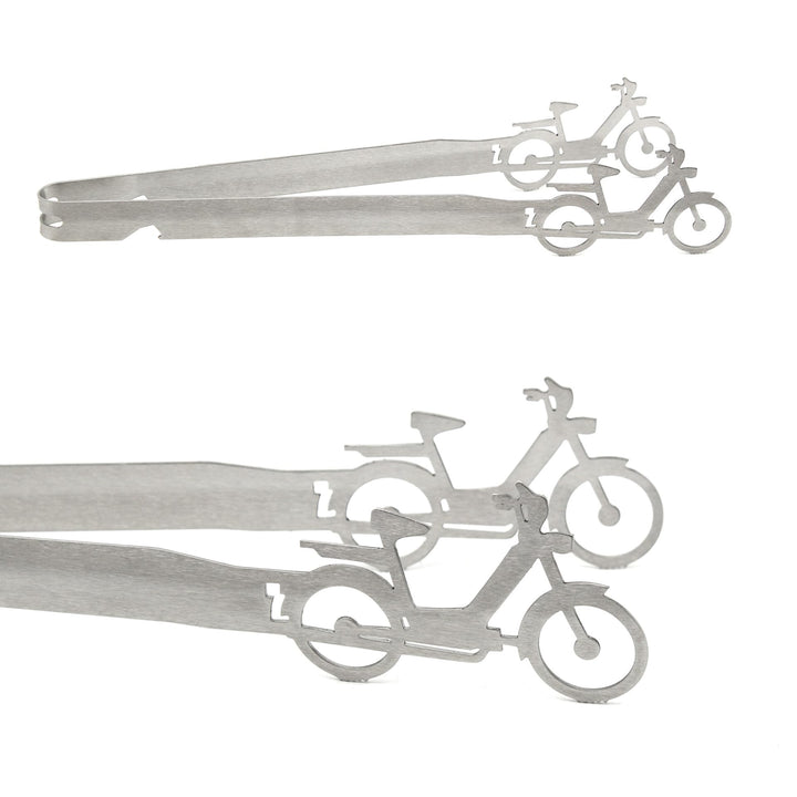 Grillzange Motiv Mofa, spülmaschinengeeignet, Geschenkidee, Männergeschenk, Mofaschrauber, Mopedschr