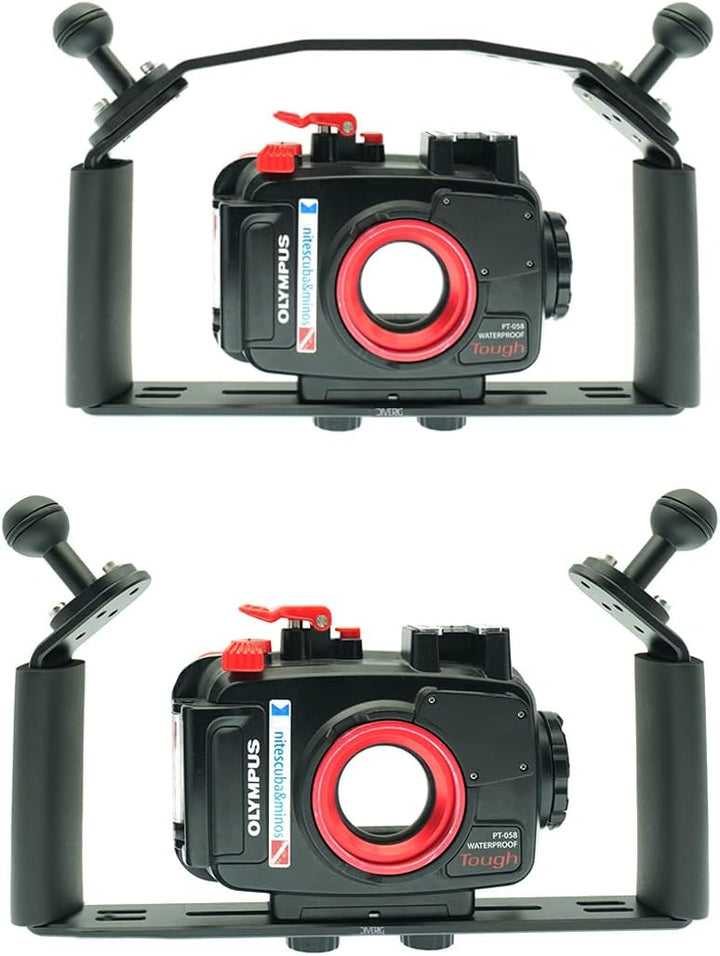 nitescuba Unterwasserkamera Griff Halterung Griff für GoPro Hero Unterwasser kameragehäuse Aluminium