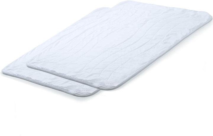 aqua-textil Ambiente Sommer Leicht Steppbettdecke 2er Set 150 x 200 cm Mikrofaser Steppdecke atmungs