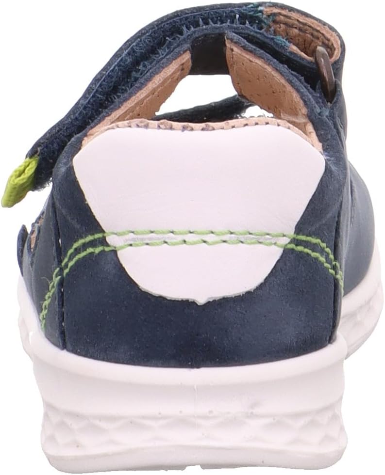 Superfit Baby Jungen Lagoon Sandale Knöchelriemen, 19 EU Blau Gr&#xFC;n 8010