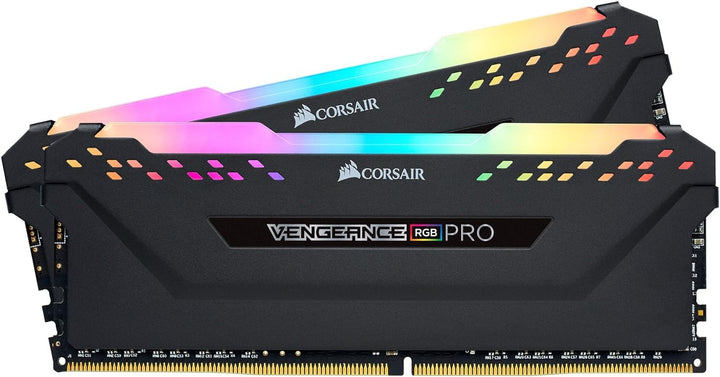 Corsair Vengeance RGB Pro 64GB (2x32GB) DDR4 3200 (PC4-25600) C16 Desktop Memory – schwarz 2 x 32 GB