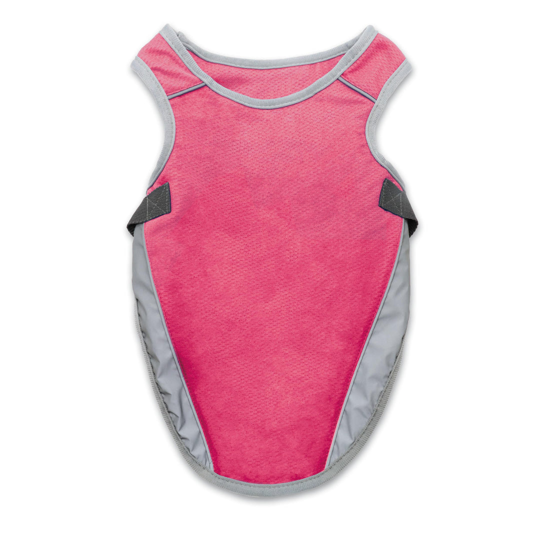Croci Ice Glide Kühlweste für Hunde mit UV-Schutz, bequem und atmungsaktiv, temperaturregulierend, F
