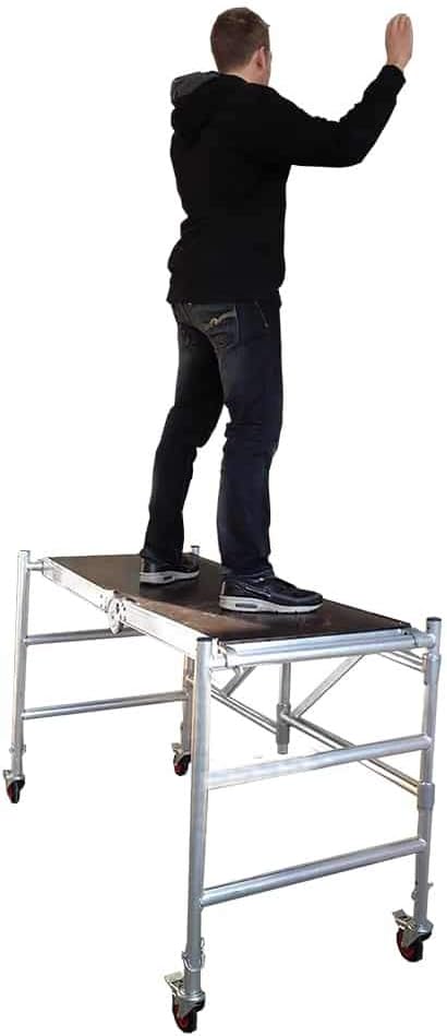 Alumexx Quicky Rahmen + Räder (Modul A) - Kompakter, leichter gerüst - Bestellen Sie auch Modul B: P