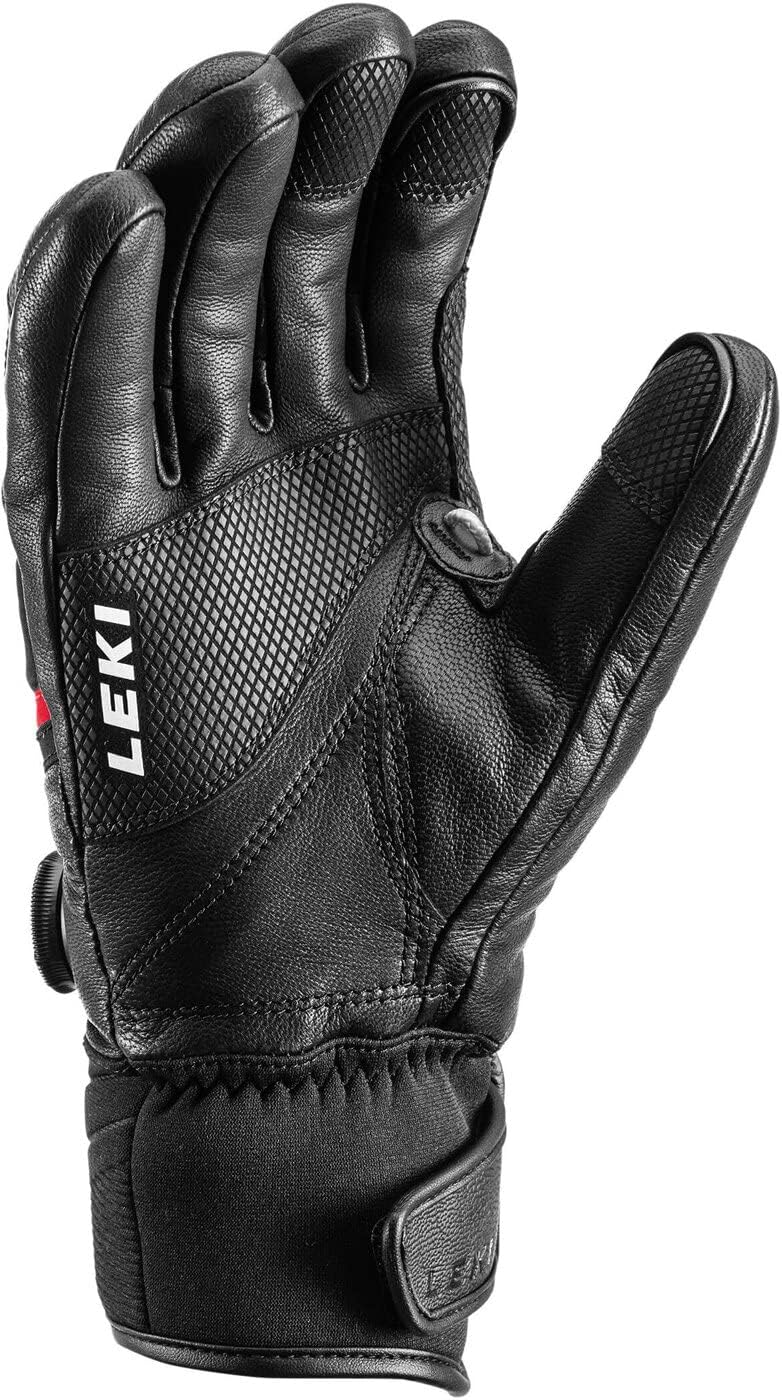LEKI Griffin Tune S Boa Handschuhe Skihandschuhe Fingerhandschuhe 6 Schwarz, 6 Schwarz