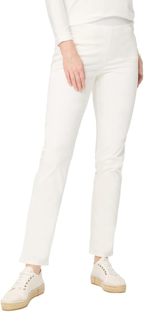Raphaela by Brax Style Pamina Fun Damen Schlupfhose Slim Fit 29W / 32L Off-white, 29W / 32L Off-whit