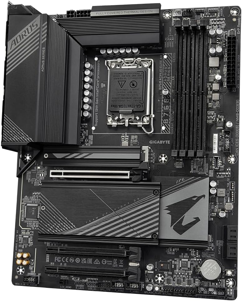 Gigabyte Aorus B760 Aorus Elite AX (Sockel 1700/B760/DDR5/S-ATA 6Gb/s/ATX)