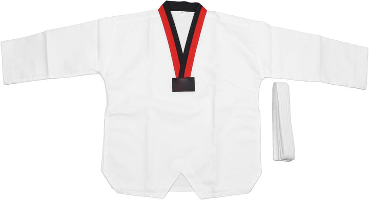 Bequeme Taekwondo-Uniform Für Kinder Mit Gürtel – Leichter Schüler-Trainingsanzug, Kampfsport-Sport-