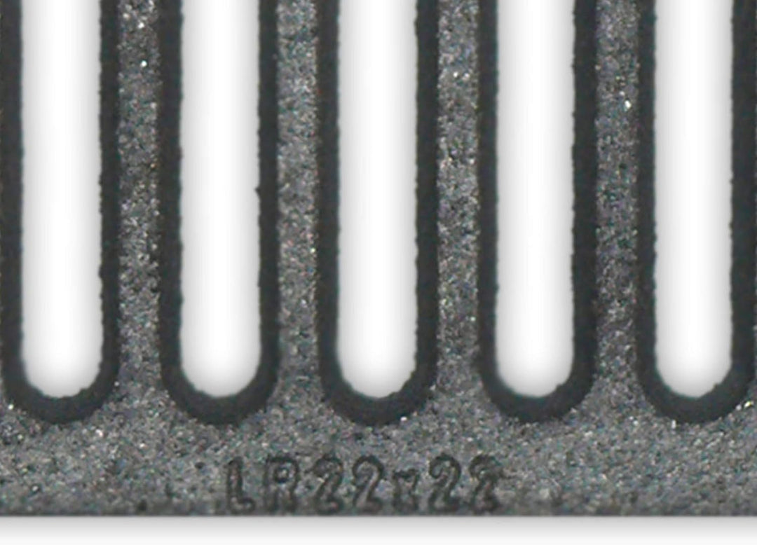 Liegerost 22 x 22 cm - Gussrost Ofenrost Ascherost Tafelrost Kaminrost Premiumqualität