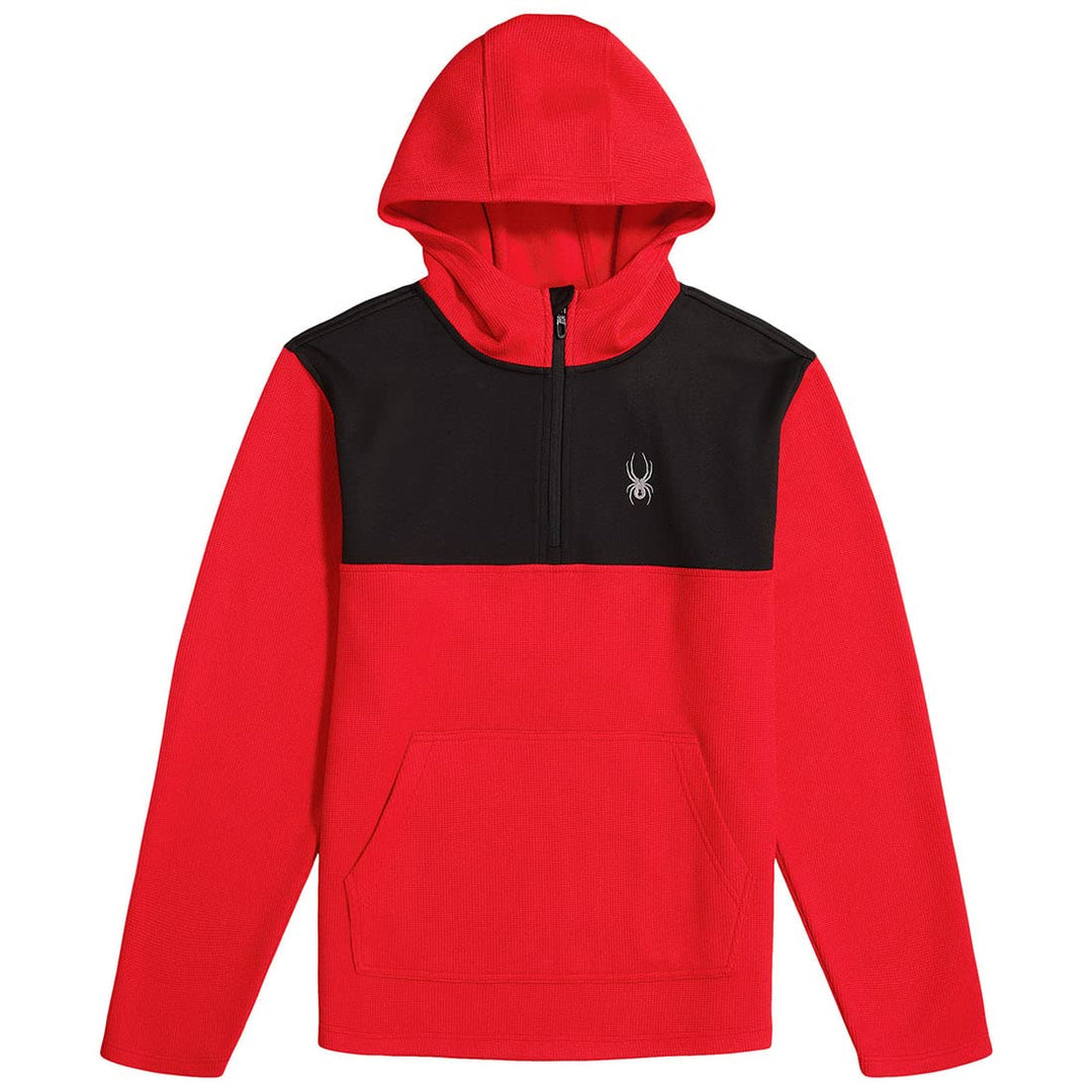 Spyder Herren Ray Half Zip Pullover Red/L, rot, Large