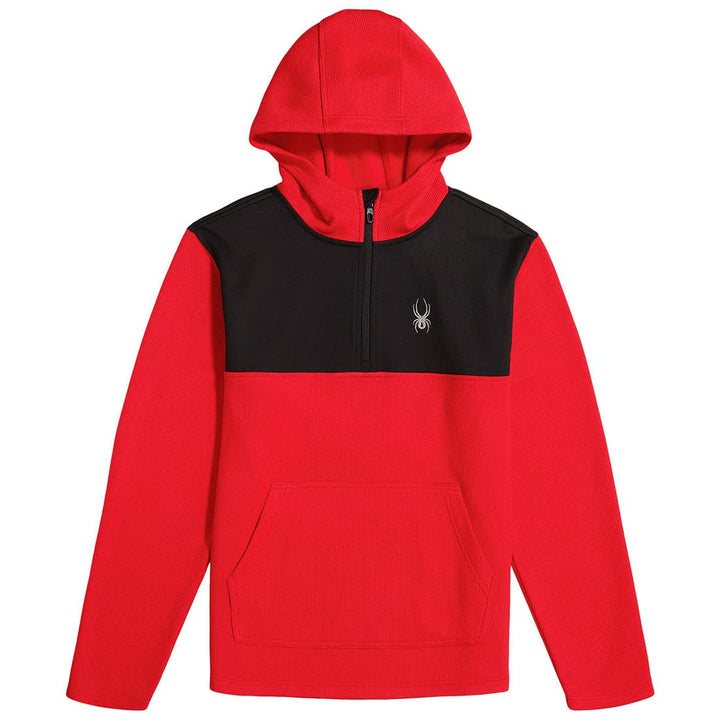 Spyder Herren Ray Half Zip Pullover Red/L, rot, Large