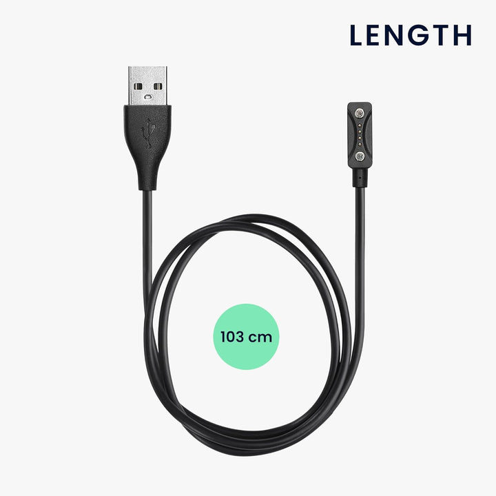kwmobile USB Kabel Charger kompatibel mit Polar Ignite 3 / Pacer/Pacer Pro/Vantage V3 / Vantage M3 L