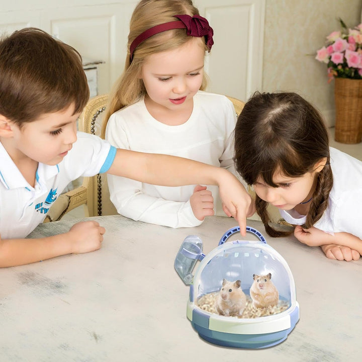 Travel Case, Gerbil Travel Cage, Pet Portable Carrier, Hamster Travel Cage, Transport Box, Small Pet