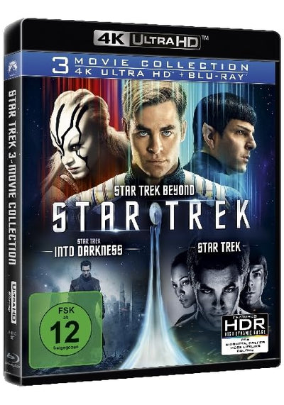Star Trek - 3-Movie Collection (4K Ultra-HD) (3 Blu-ray 4K) (+ 3 Blu-ray 2D), 4K