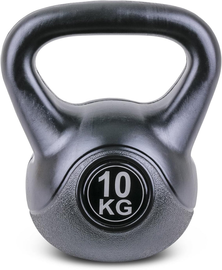 trenas Basic Kettlebell aus Kunststoff | 2 kg bis 20 kg | Kugelgewicht | Kugelhantel | Gewichtstrain