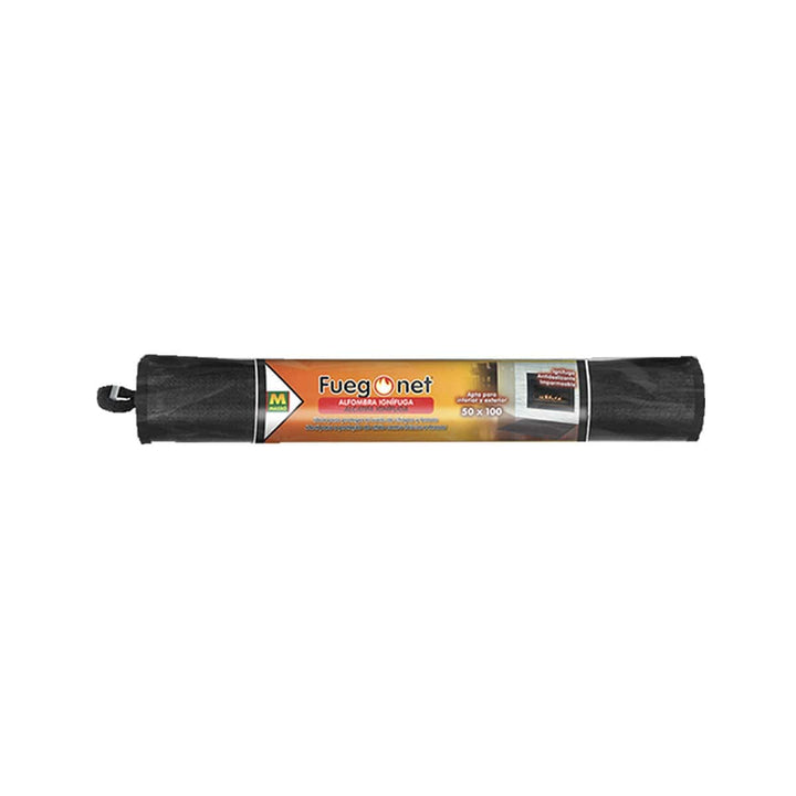 Masso 231480 Feuerfester Teppich, Schwarz, 100 x 150 cm