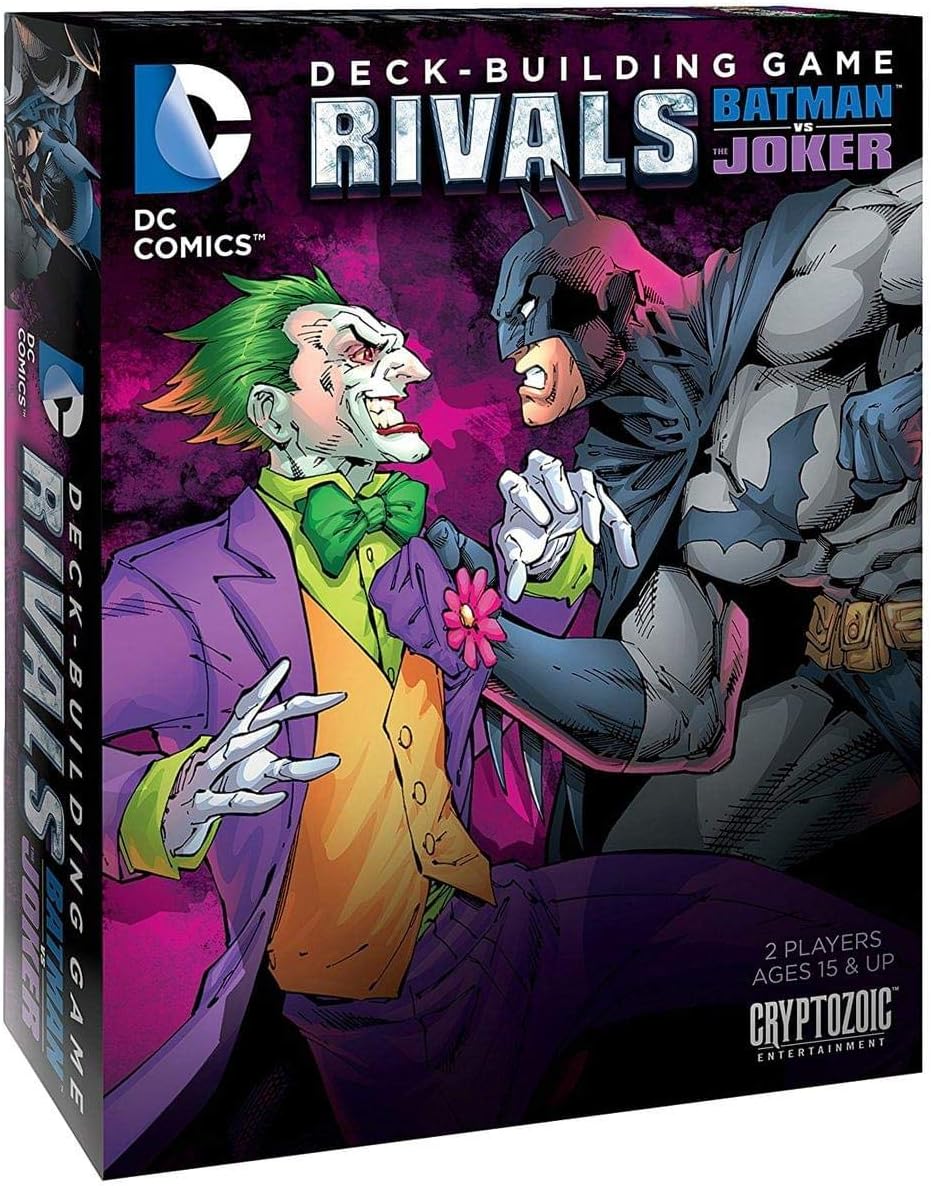 Cryptozoic Entertainment DC Deck Building Game Rivals Batman VS The Joker - Englisch