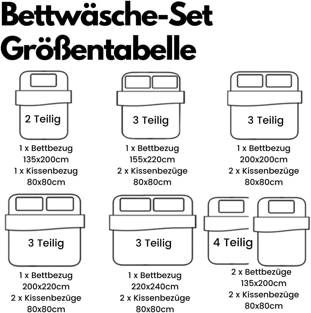 Luowei Bettwäsche 135x200 2teilig Marmor Grau mit 80x80 Reissverschluss Kissenbezug, Kinder, Erwachs