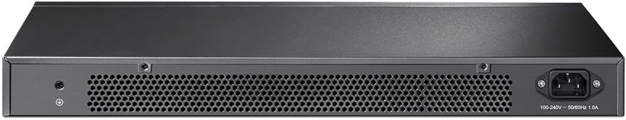 TP-Link TL-SG1048 Port 19 Rack Gigabit Switch, Black Single