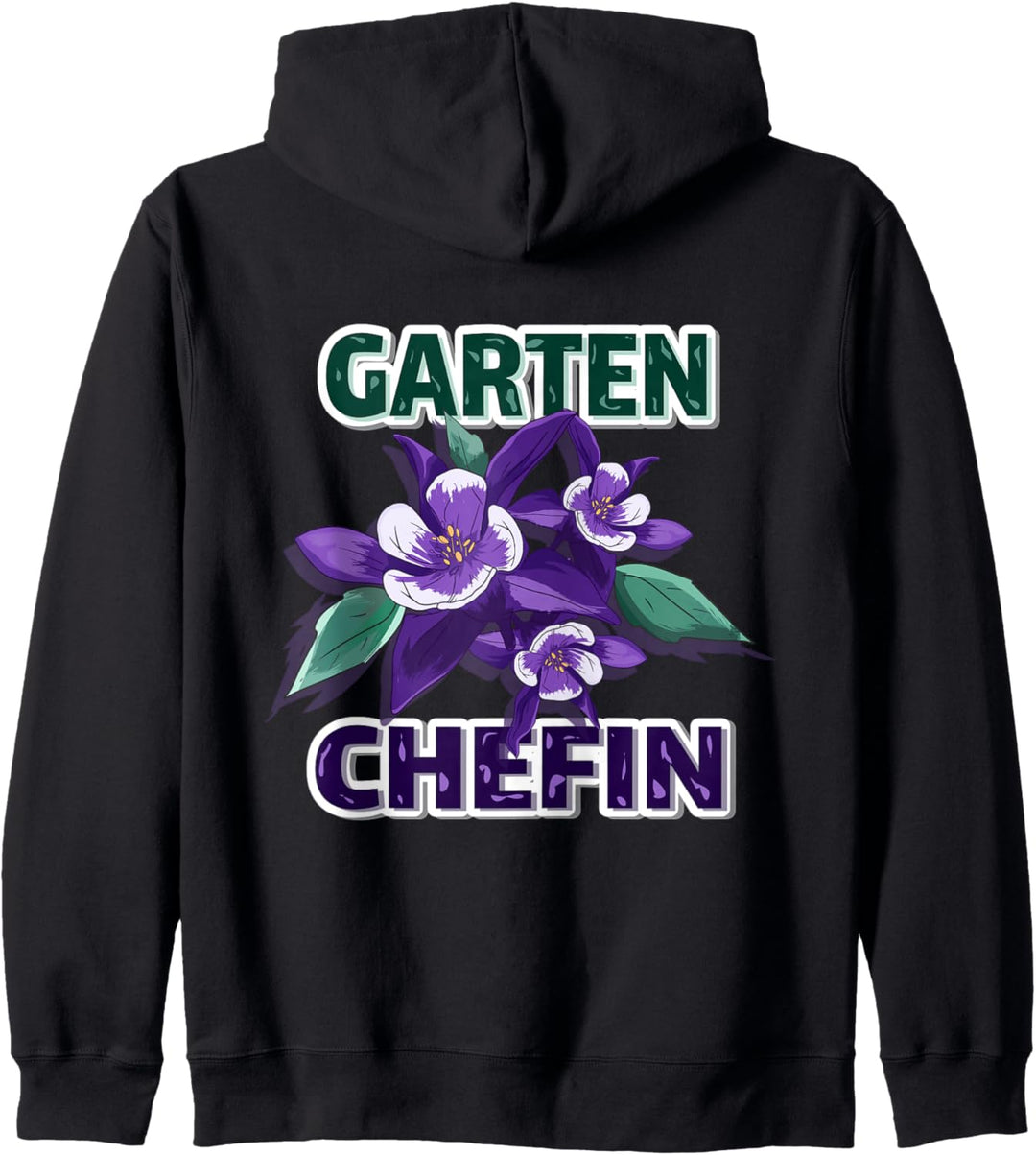 "Garten Chefin" Blumen Floristin Hobbygärtner Gartenarbeit Kapuzenjacke