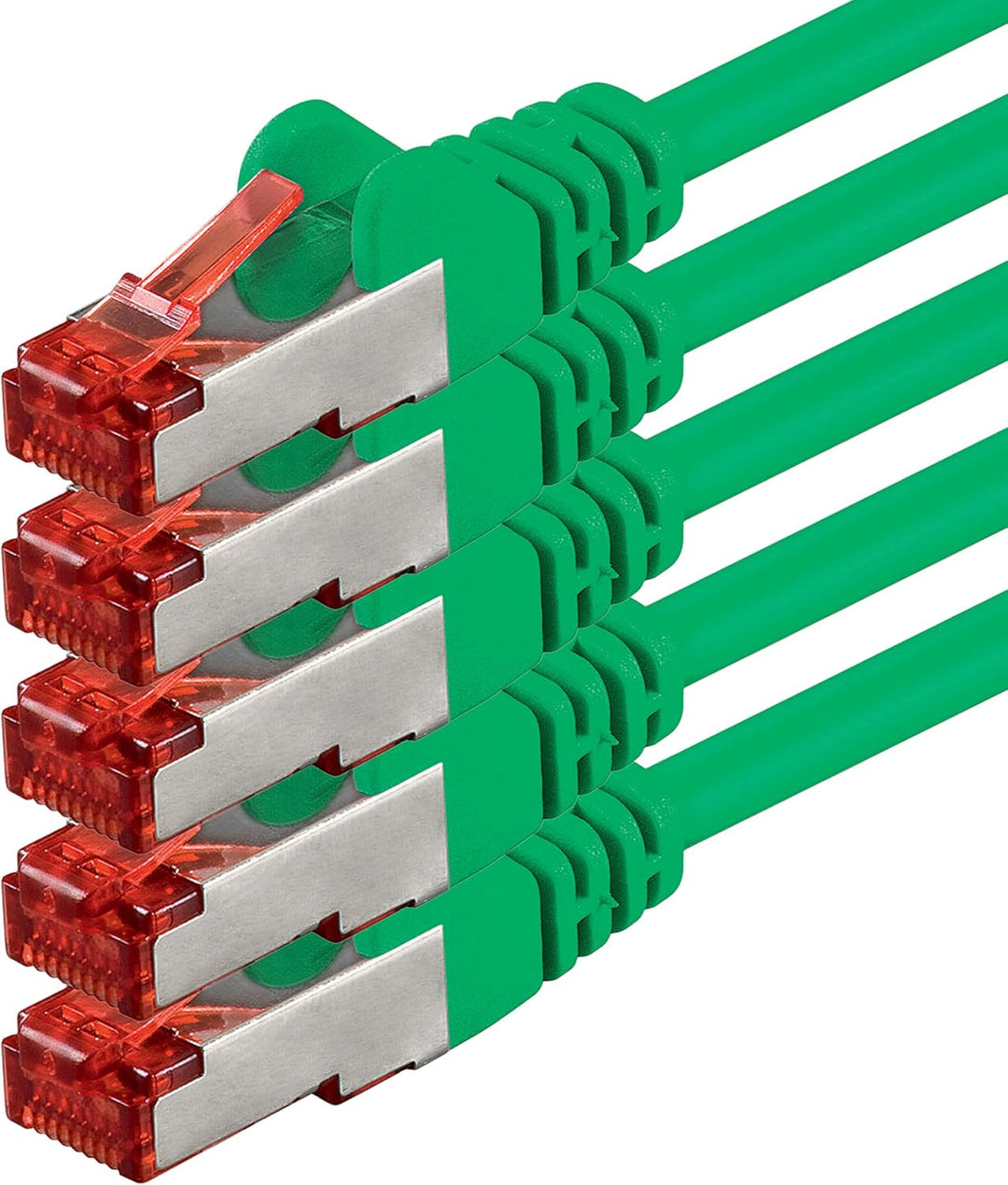 1aTTack.de 88294 - 10m - CAT6 Netzwerkkabel CAT.6 Patchkabel (PoE) Ethernetkabel SFTP PIMF 1000 Mbit