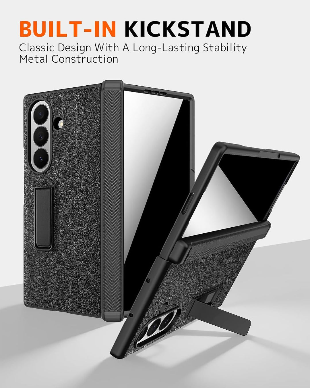 NINKI für Samsung Galaxy Z Fold 7 Case Privacy Screen Protector, Scharnier Hülle für Samsung Z Fold